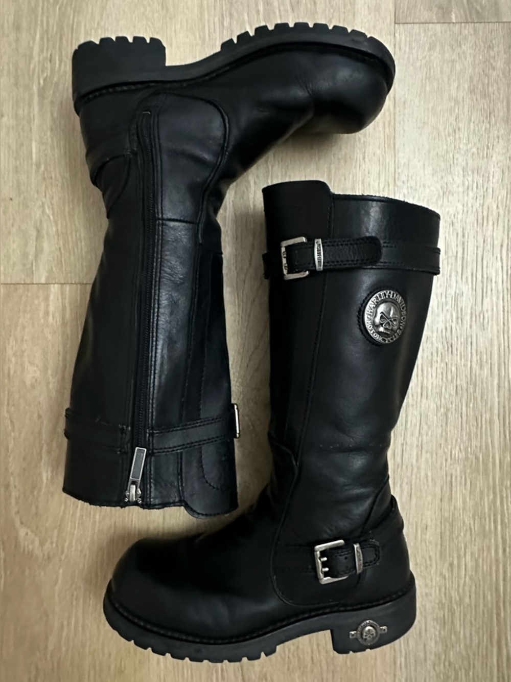 Harley-Davidson Women's Beverly Boots Women's size 8 (EUR 39) full grain leather